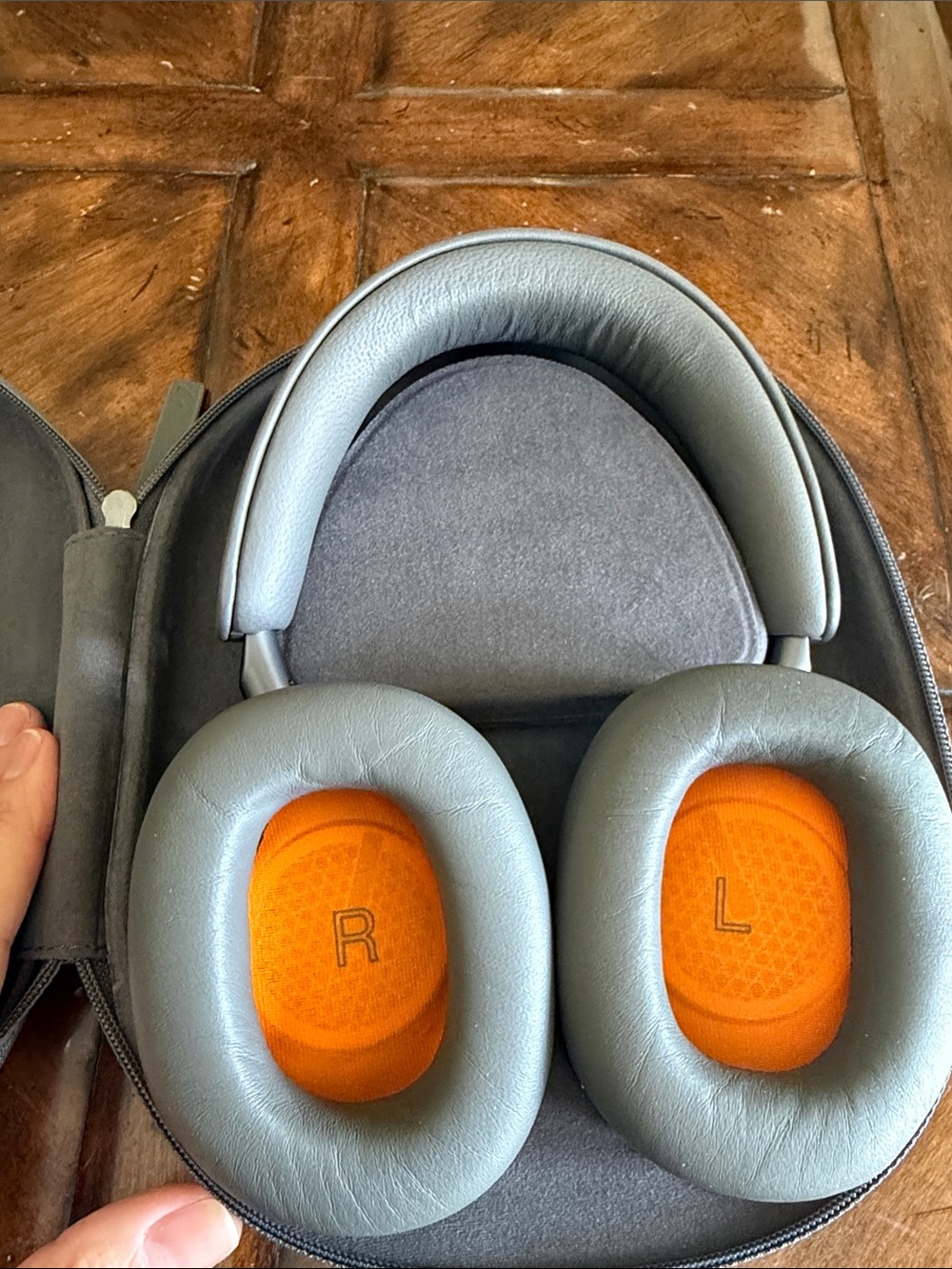 Bowers & Wilkins McLaren Gray Over-Ear Wireless Headphones with Carry Case